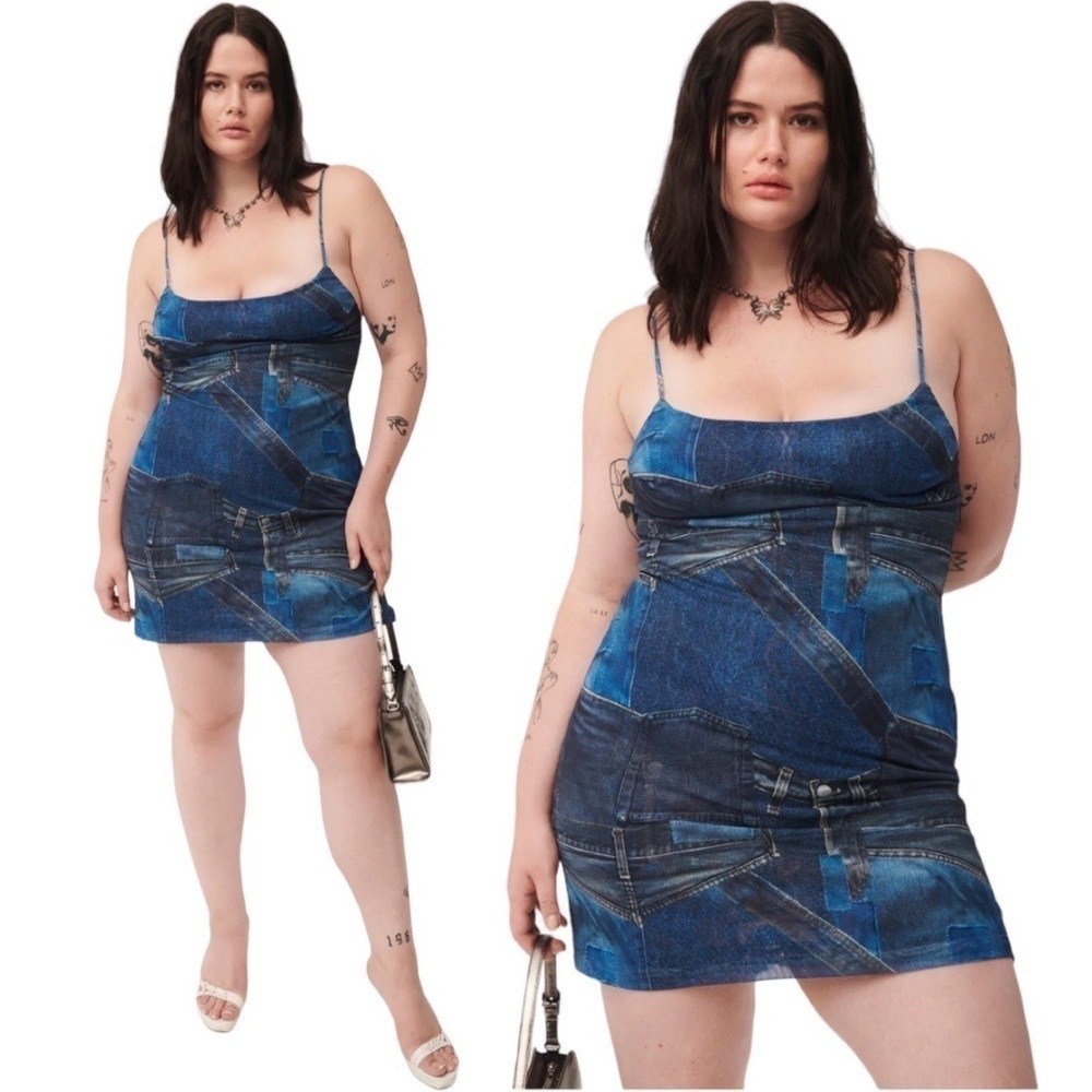 Miaou | NWT Anya Denim Dress - Size XL